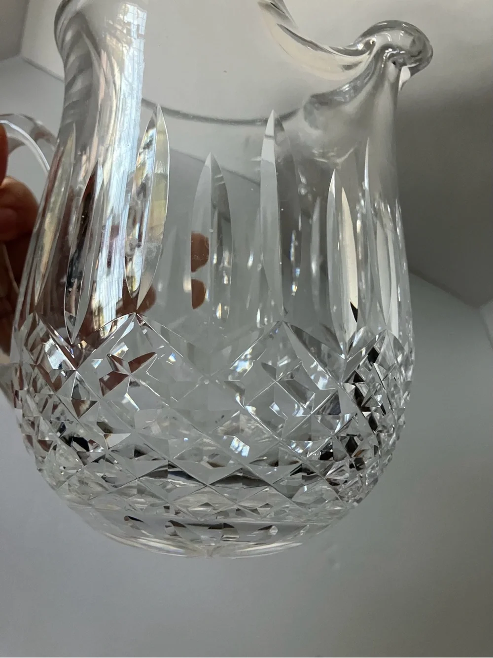 Waterford Crystal Clear Cut Glass Pitcher